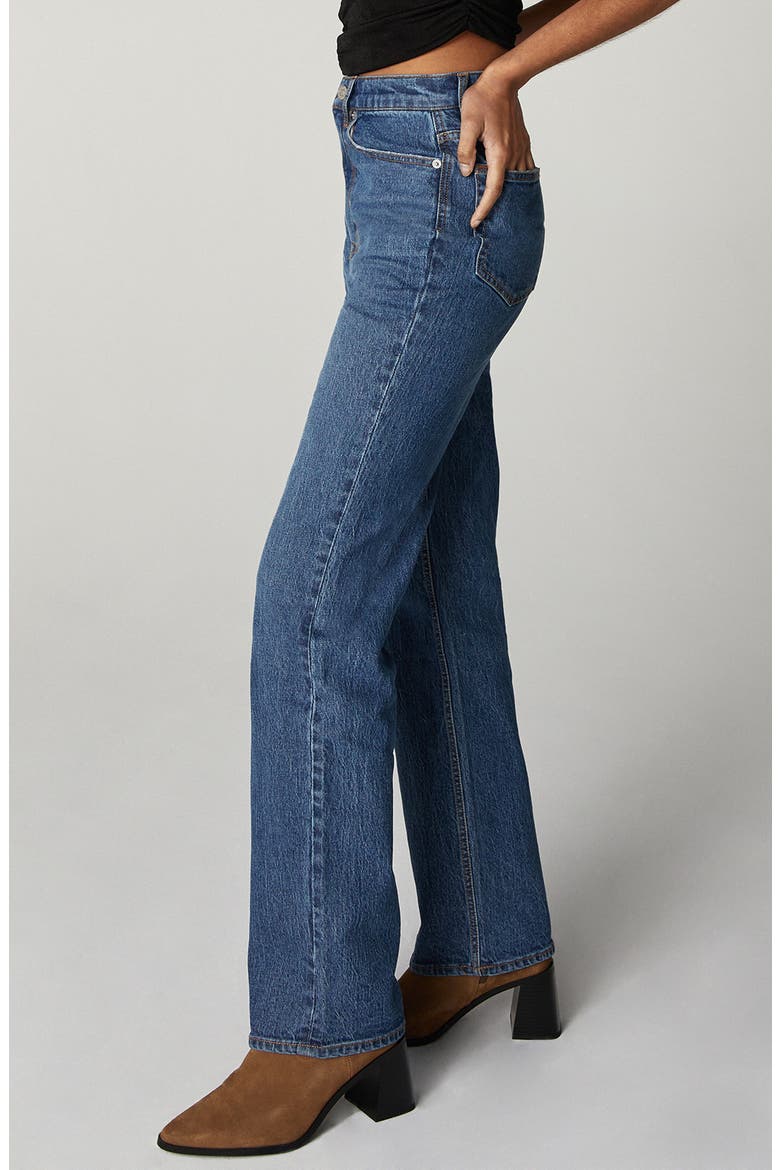 Rae Wilshire Straight Leg Jeans, Alternate, color, DARK BLUE