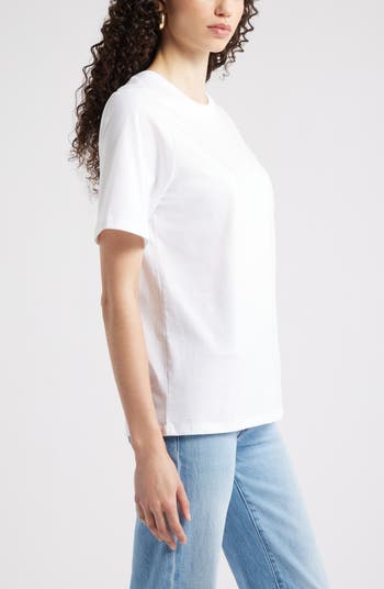 Relaxed Fit Pima Cotton Crewneck T-Shirt