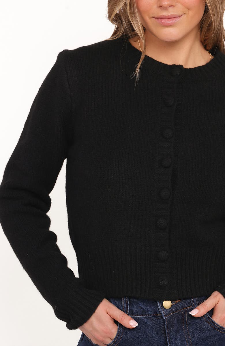 Petal & Pup Kanie Cardigan, Alternate, color, Black