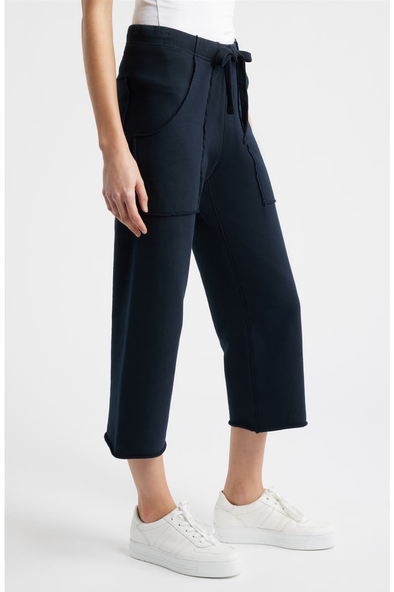 Penny Patch Pocket Crop Sweatpants, Alternate, color, BRITISH ROYAL NAVY