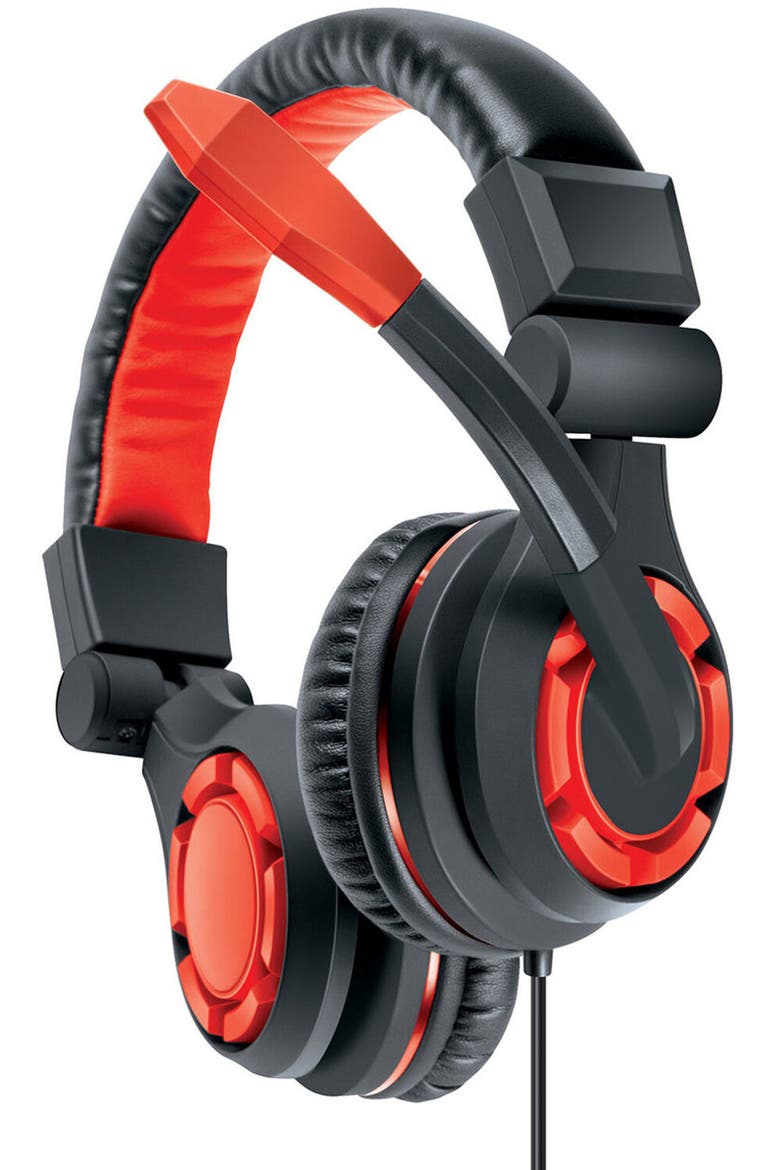 Wired Headset - Dreamgear Grx - 670 With Boom Mic And Inline Remote - On-Ear, Main, color, Multicolor