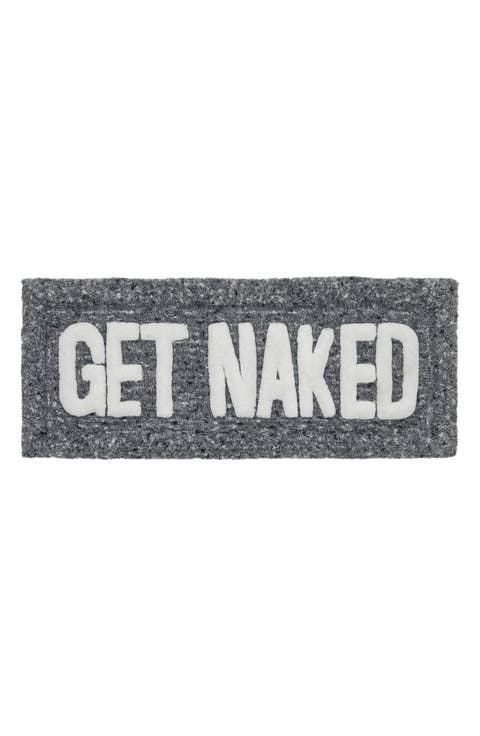 Get Naked Statement Bath Rug