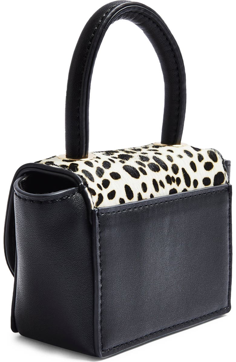 Topshop Mini Ken Faux Leather Crossbody Bag, Alternate, color,