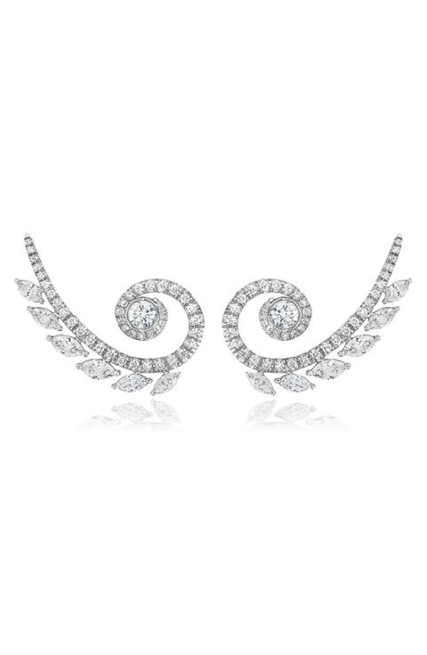Icon Diamond Fibonacci Earrings