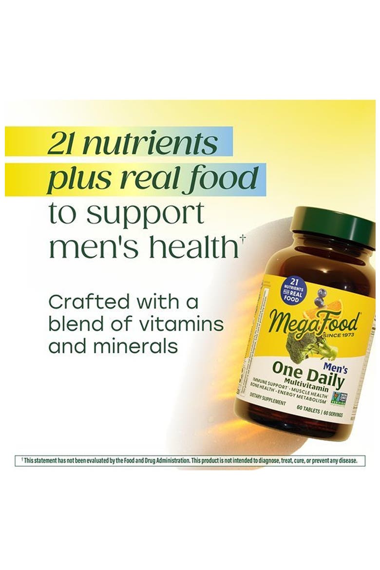 One Daily Multivitamin for Men with Methylated B12, Methylfolate for Muscle & Energy Metabolism, Vegetarian, 30 Tablets, Alternate, color, None