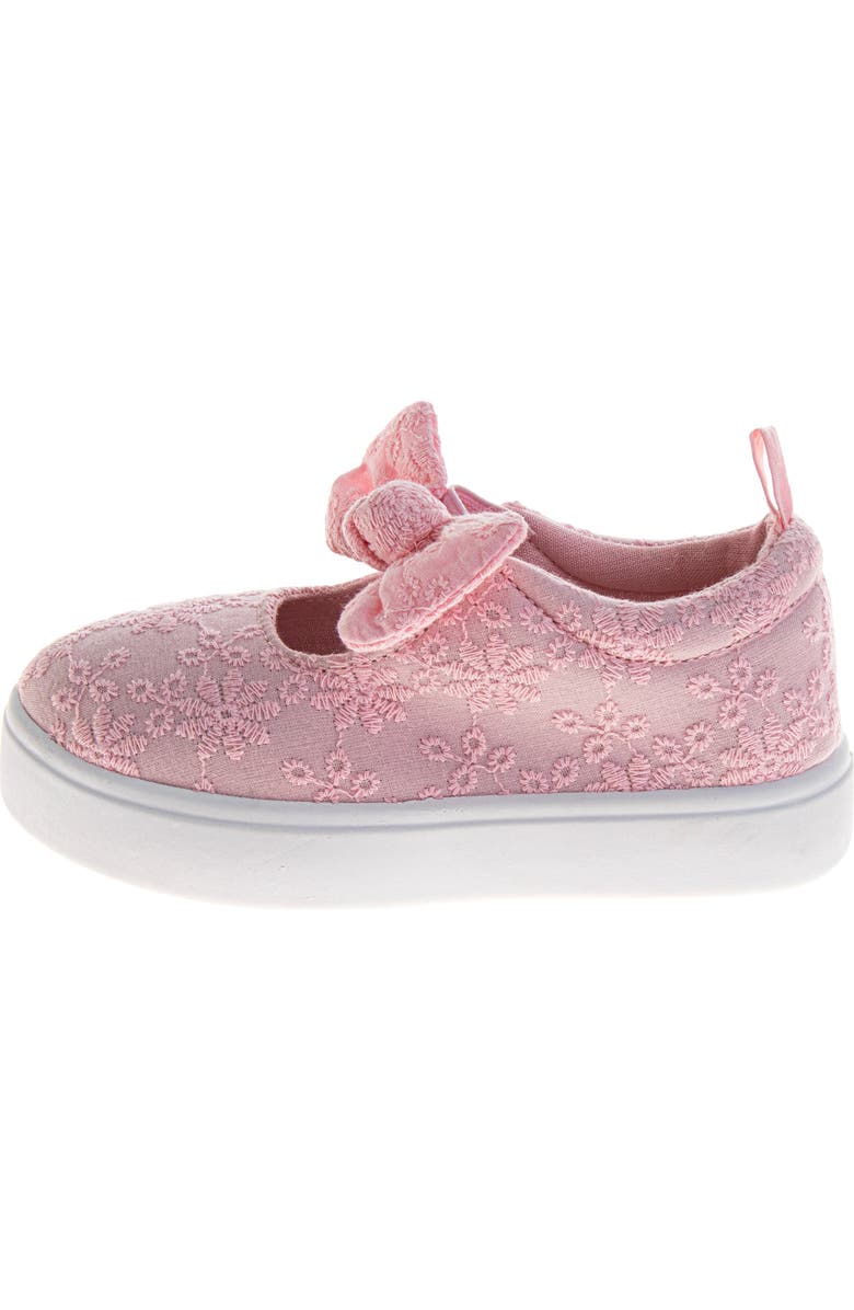 JOSMO Kids' Bow Sneaker, Alternate, color, Light Pink