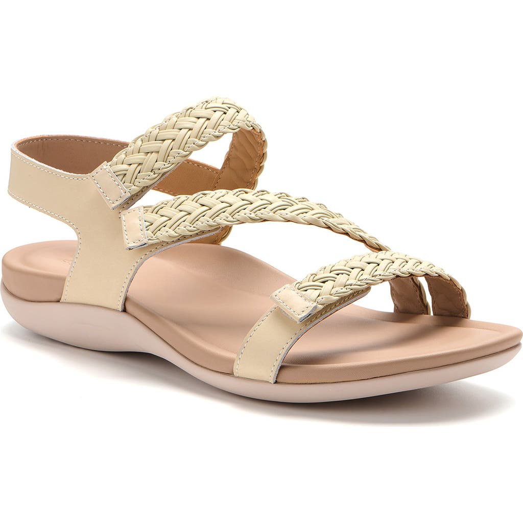 Abeo Oasis Braid Sandal In Neutral