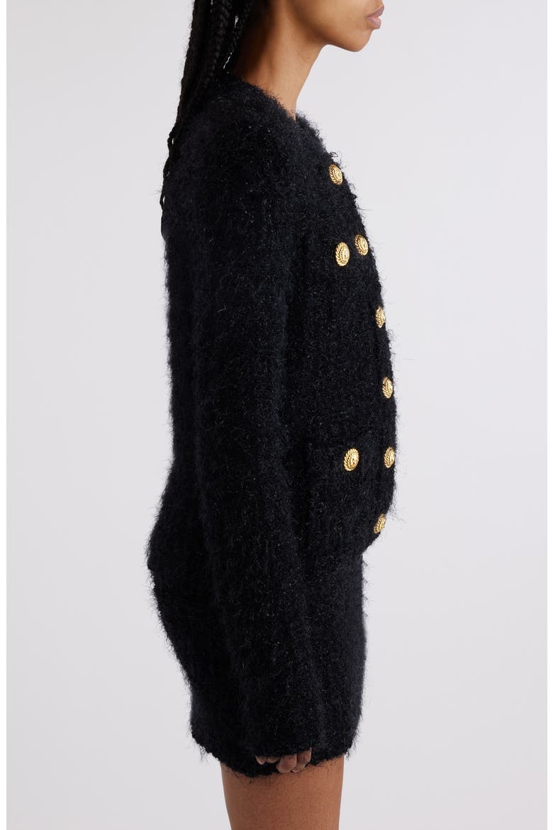 Monogram Maze Tweed Jacket, Alternate, color, 0PA BLACK