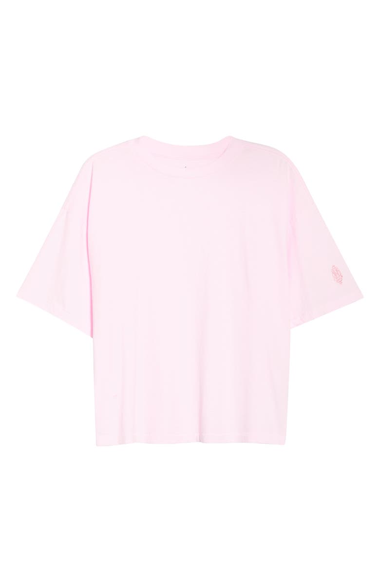 Free People FP Movement Tackle Cotton T-Shirt, Alternate, color, Powder Pink
