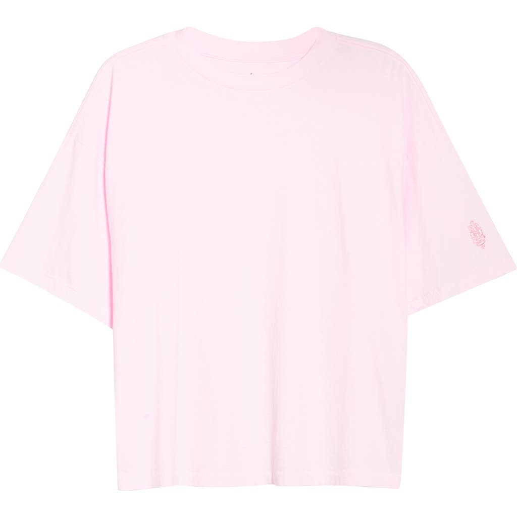 Free People Fp Movement Tackle Cotton T-shirt In Pink
