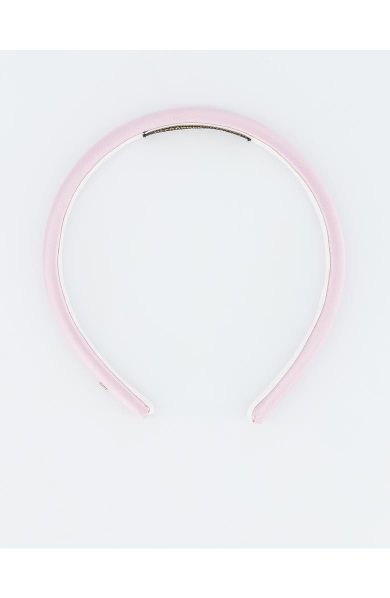 Alexandre de Paris Douceur Silk Satin Headband, Alternate, color, Pink