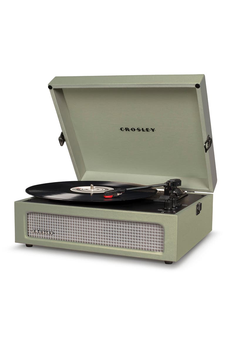 Voyager Record Player, Alternate, color, GREEN