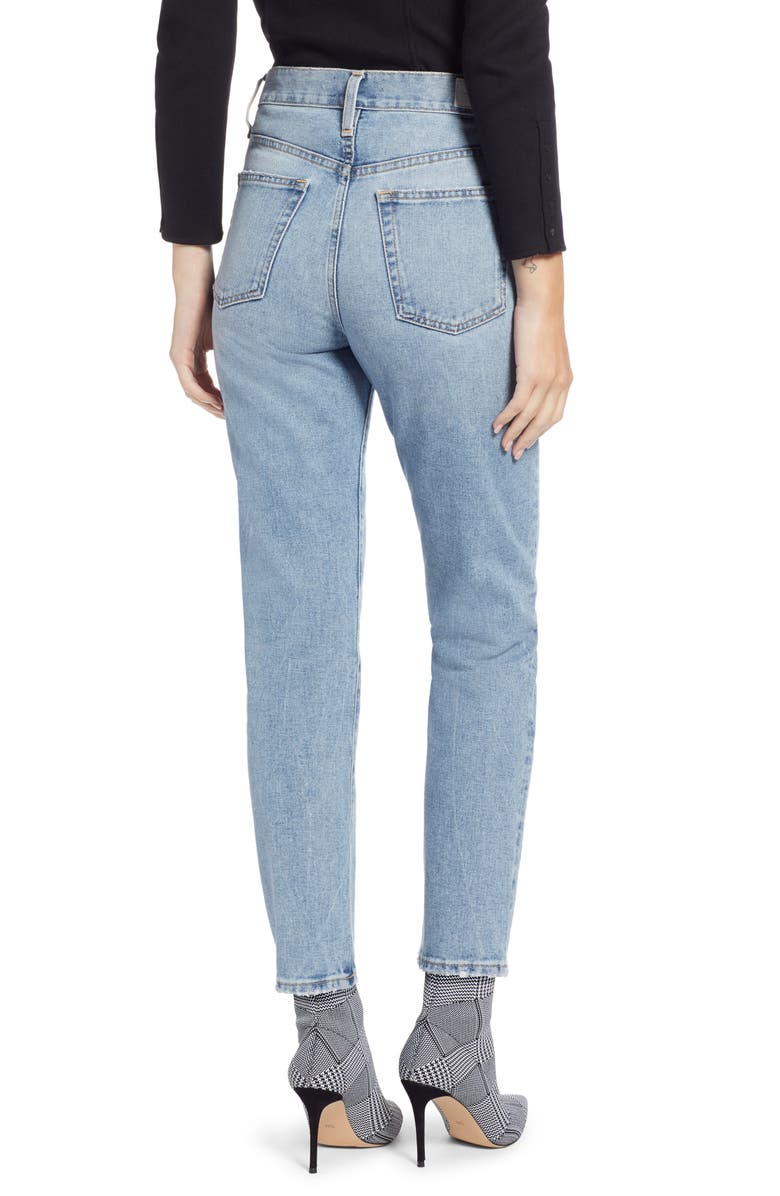 Something Navy Ankle Cigarette Jeans, Alternate, color, 