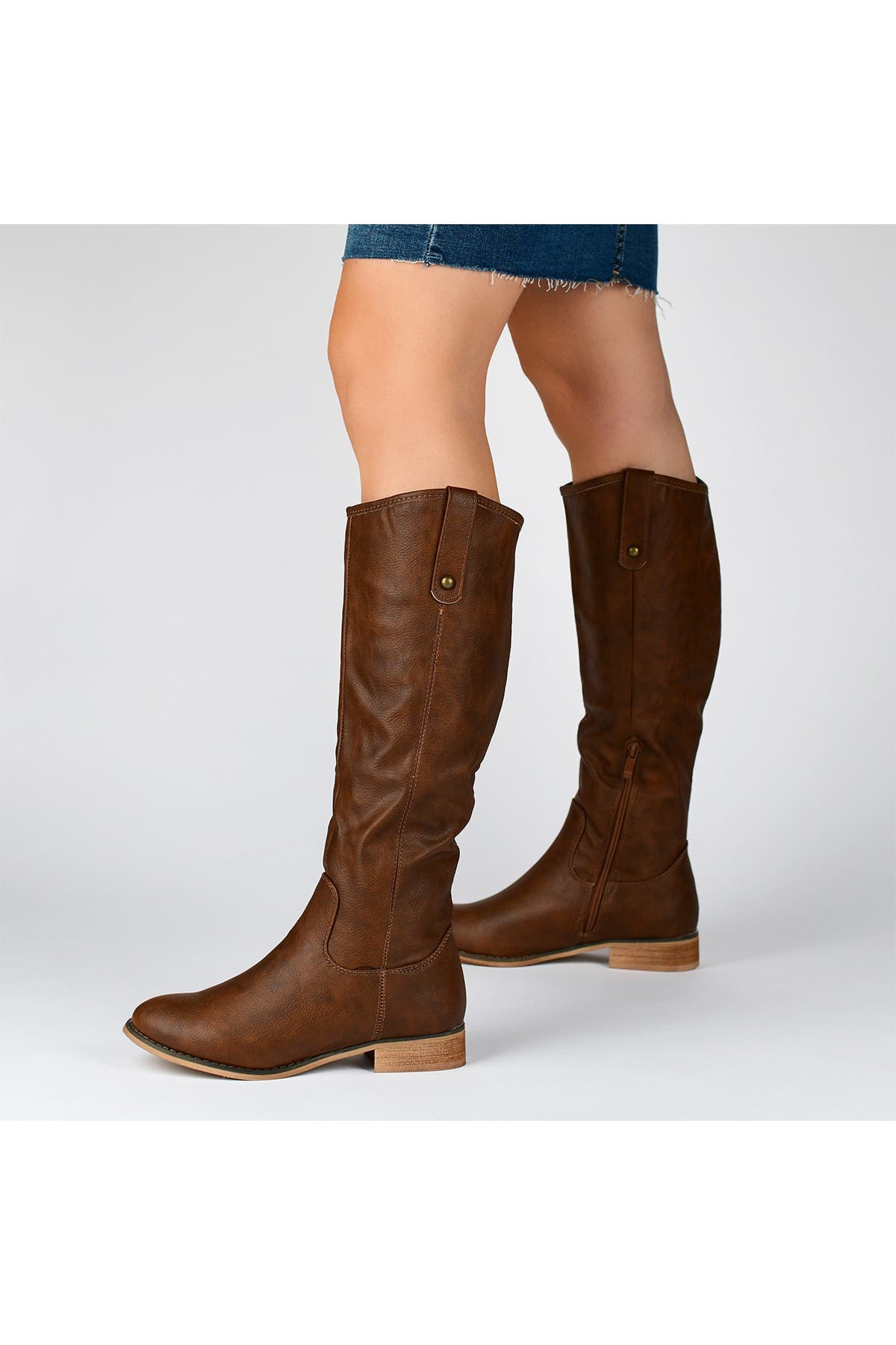 Journee Collection JOURNEE Taven Mid Calf Boot, Alternate, color, 