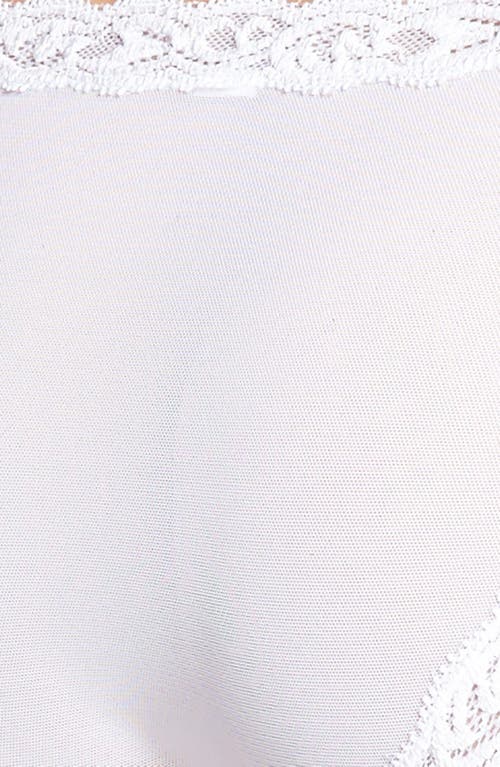 Natori Feathers Hipster Briefs In White