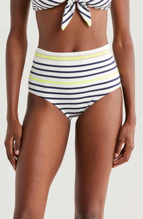 lemlem Elsi High Waist Bikini Bottoms
