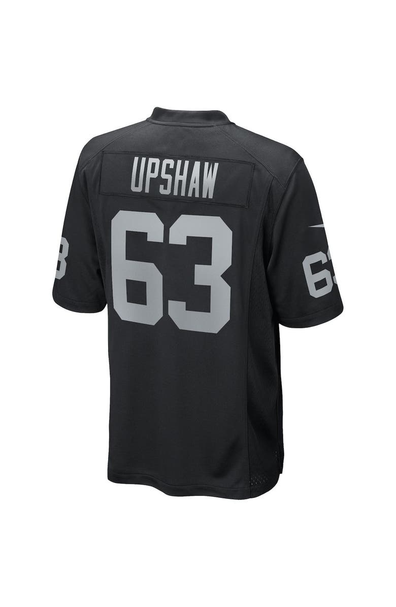 Nike Men's Nike Gene Upshaw Black Las Vegas Raiders Game Retired Player Jersey, Alternate, color, 
