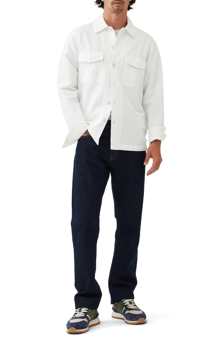 Rodd & Gunn Riverton Solid Linen & Cotton Button-Up Shirt, Alternate, color, 