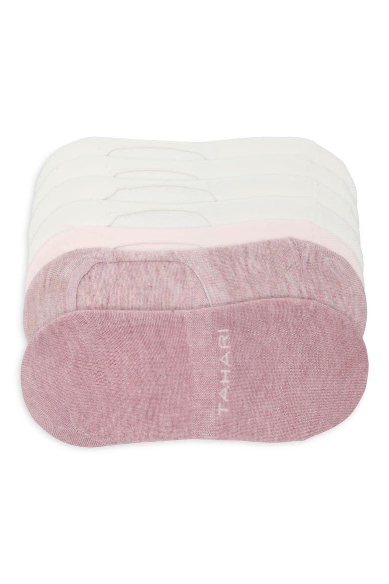 7-Pack Heathered Liner Socks, Main, color, MUL30