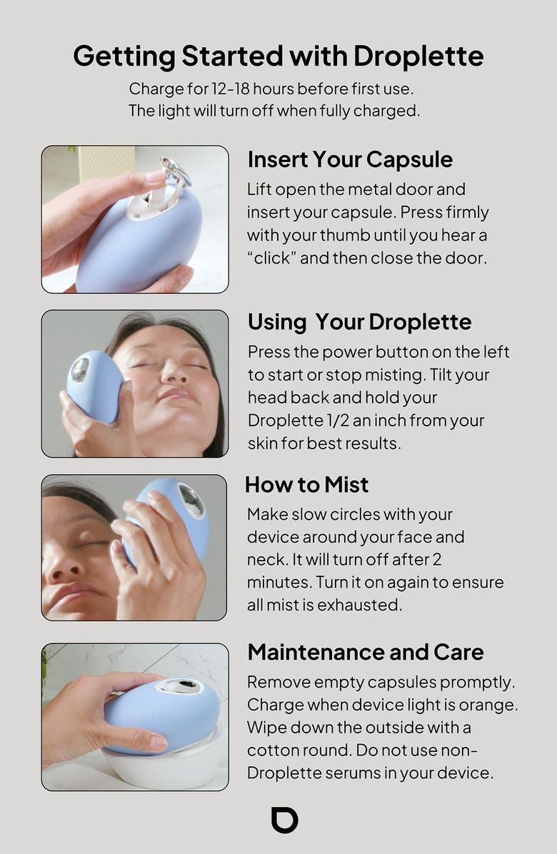 Droplette Collagen Hydrofiller Starter Set, Alternate, color, 