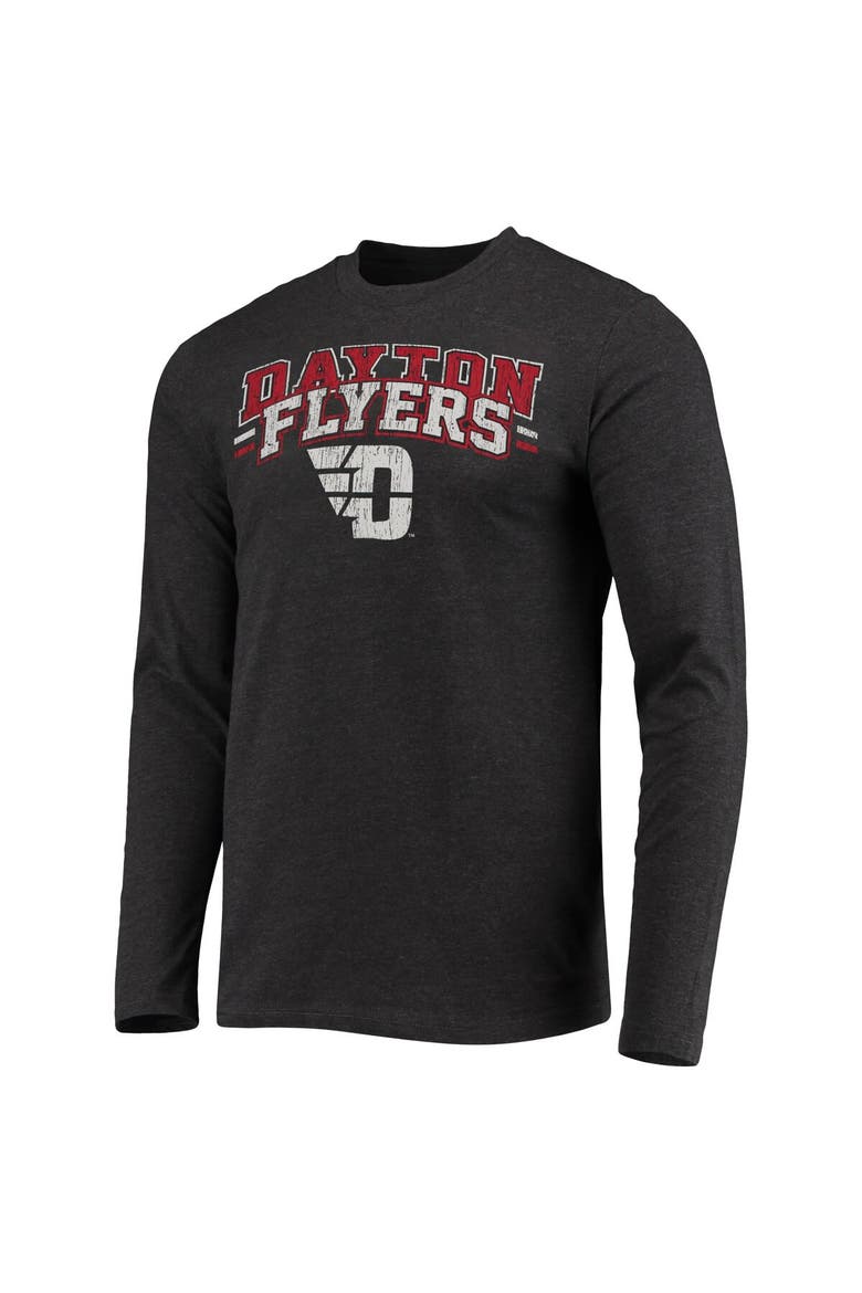 Men's Concepts Sport Red/Heathered Charcoal Dayton Flyers Meter Long Sleeve T-Shirt & Pants Sleep Set, Alternate, color, Red
