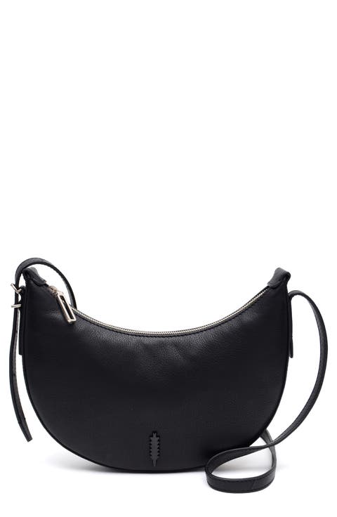 Silas Leather Crossbody Bag
