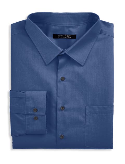 Big & Tall Performance Heather Dress Shirt