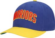 Mitchell & Ness Men's Mitchell & Ness Royal/Gold Golden State Warriors Team Up Classic Edition Adjustable Hat