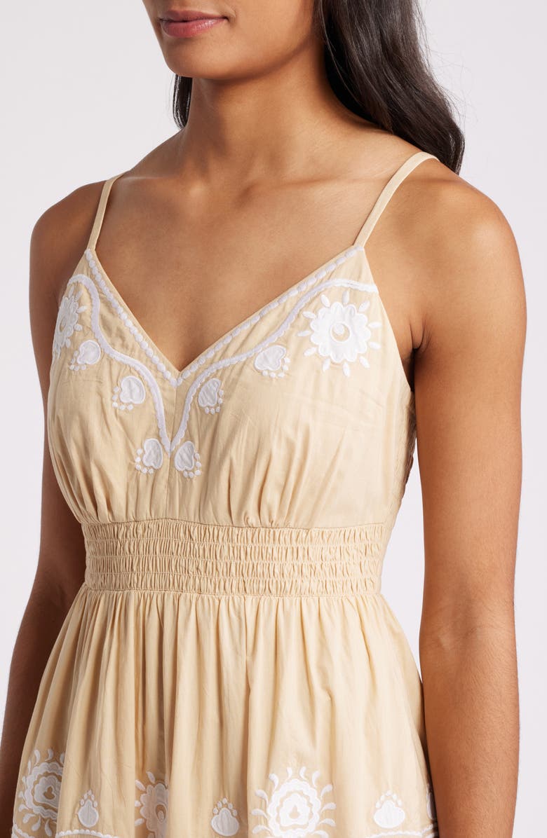 Lilly Pulitzer<sup>®</sup> Aviry Embroidered Cotton Maxi Sundress, Alternate, color, 