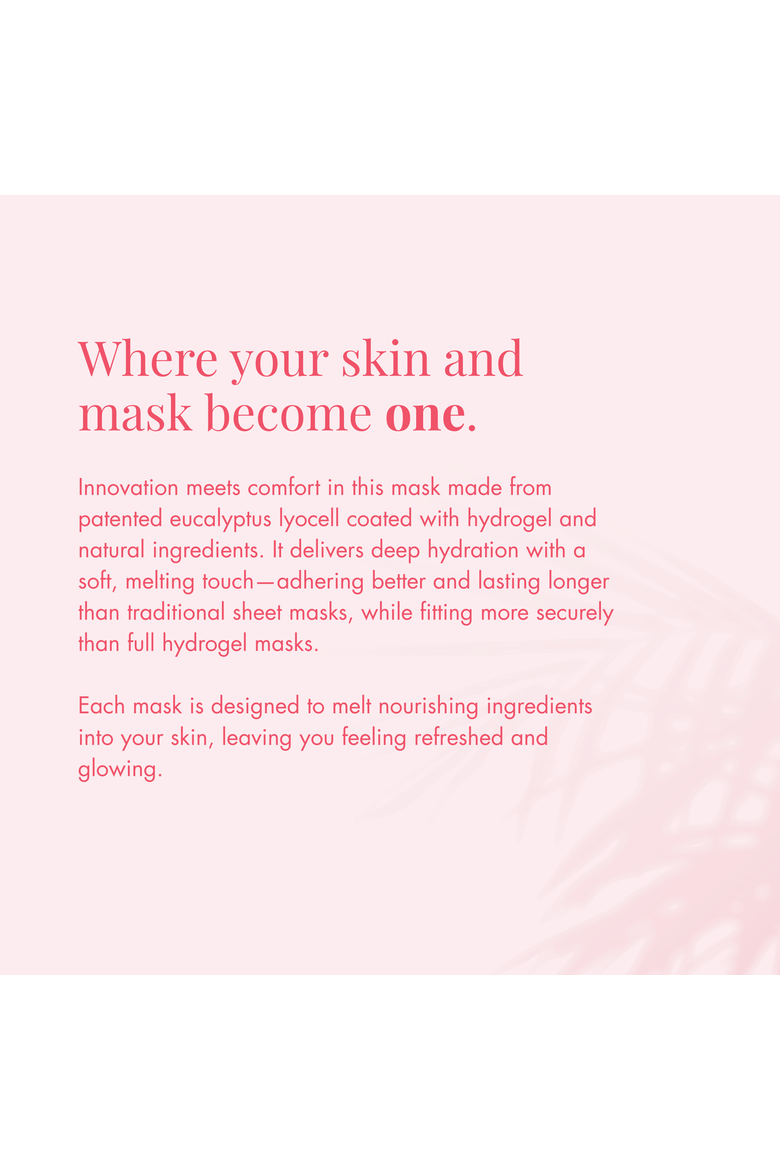 Hydrogel Melt Mask Collagen Fit, Alternate, color, Pink