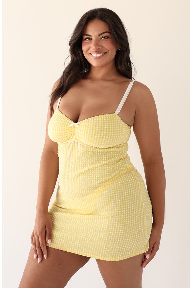 Nicola Dress, Alternate, color, Limone