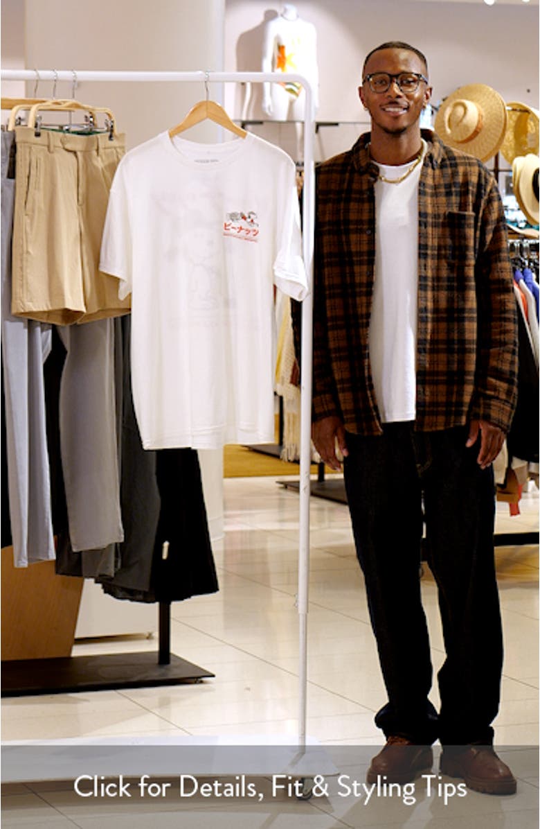 Peanuts<sup>®</sup> Tokyo Golf Cotton Graphic T-Shirt, sales video thumbnail