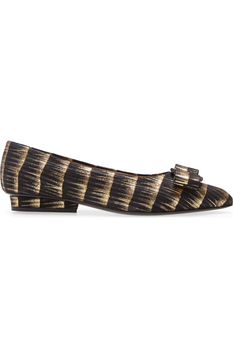 FERRAGAMO Salvatore Ferragamo Pointed Toe Flat, Alternate, color,