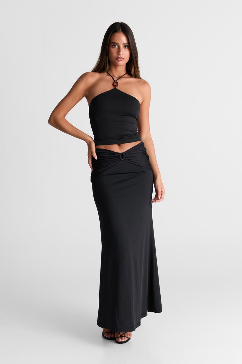 Siena Maxi Skirt, Main, color, Black