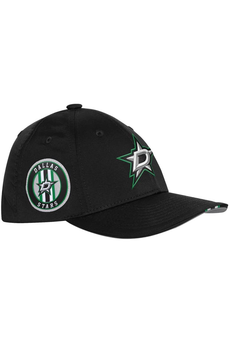 FANATICS Youth Fanatics Black Dallas Stars 2025 NHL Draft Authentic Pro On-Stage Podium Adjustable Hat, Alternate, color, 