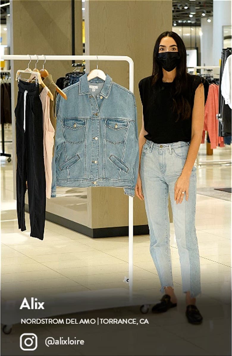 Oversize Denim Jacket, sales video thumbnail