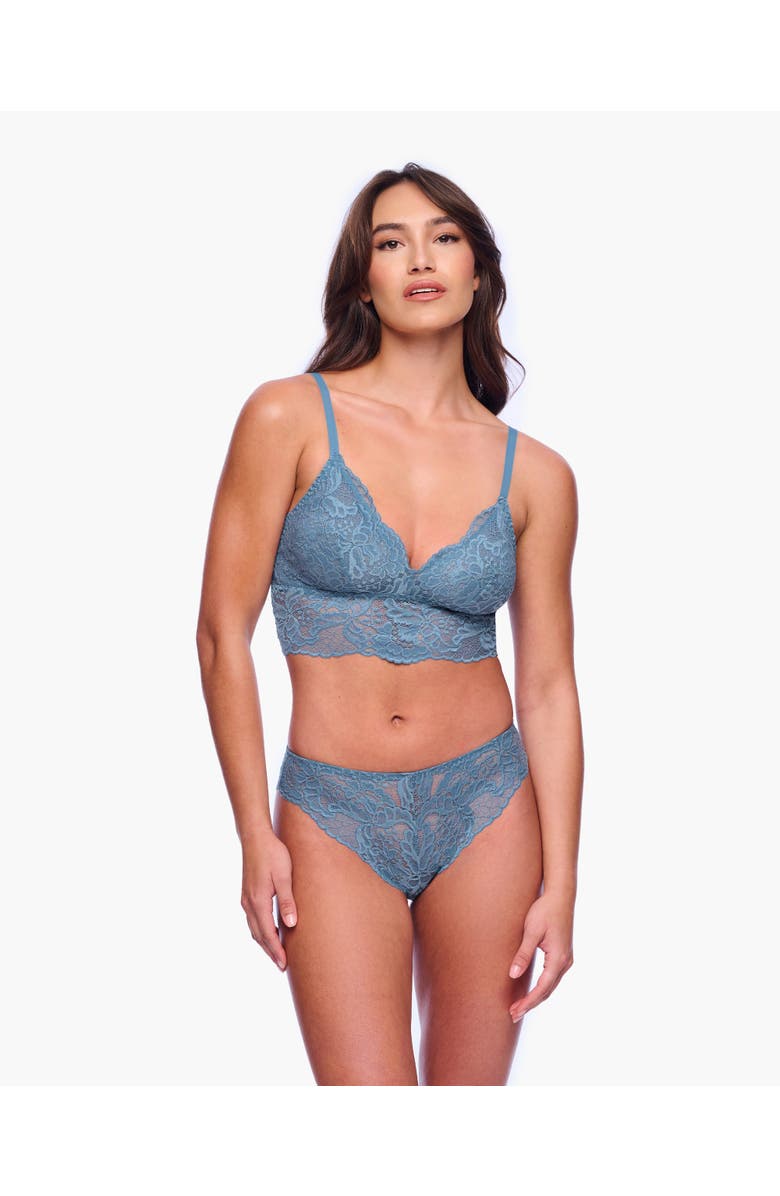 Cosabella Jhansi High Leg Bikini, Alternate, color, Lago