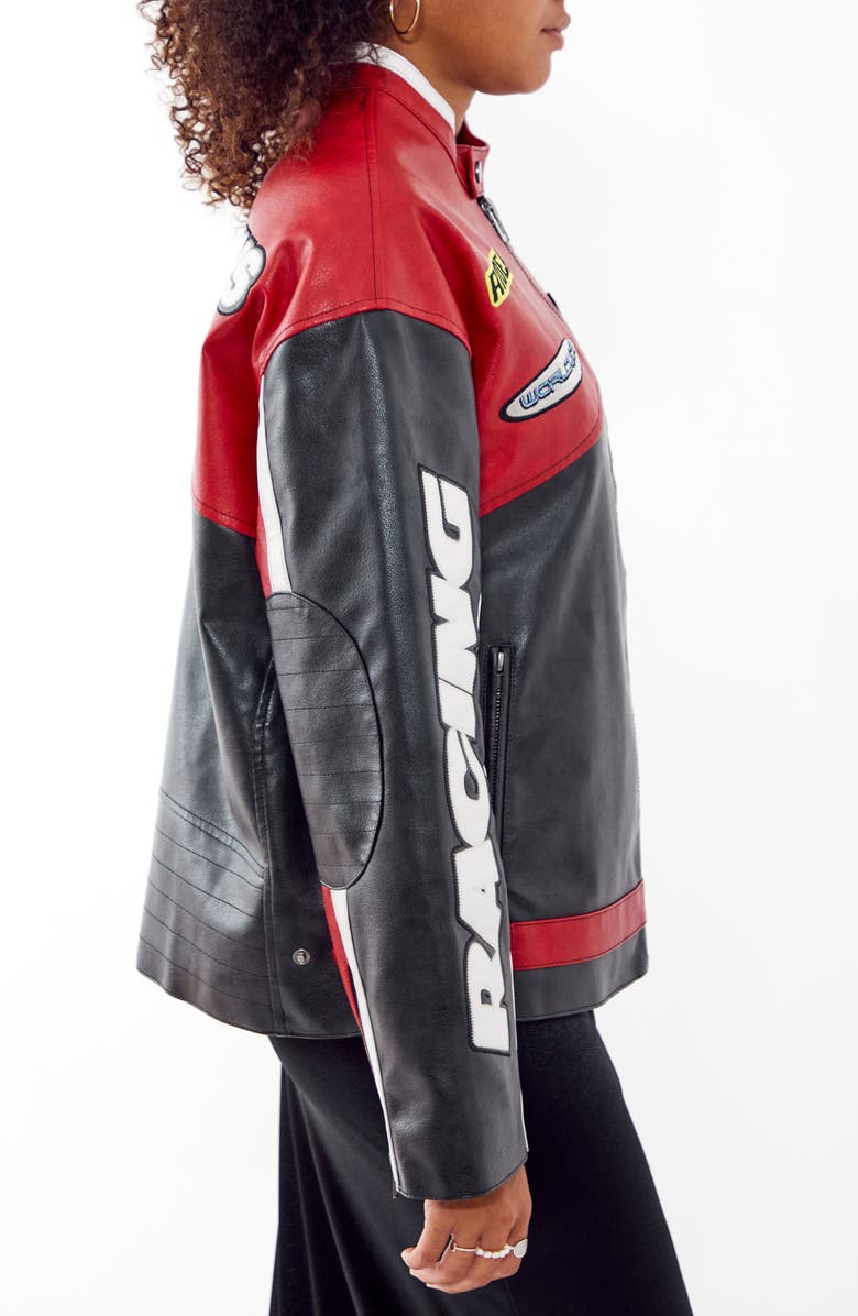 Iets Frans Oversize Moto Jacket, Alternate, color,