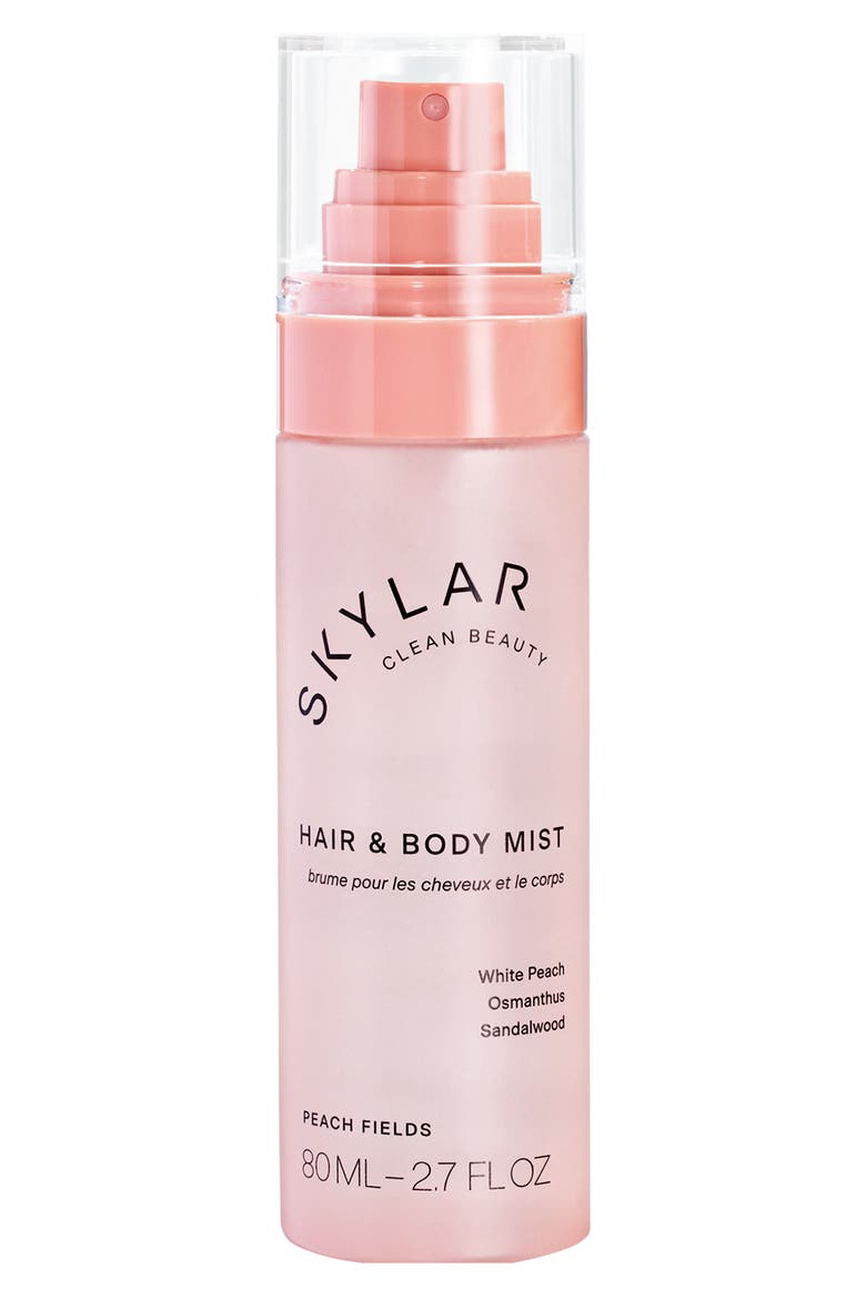 Peach Fields Hair & Body Mist, Main, color, NO COLOR