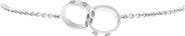 Pre-Owned Cartier Love Interlocking Bracelet 18K White Gold