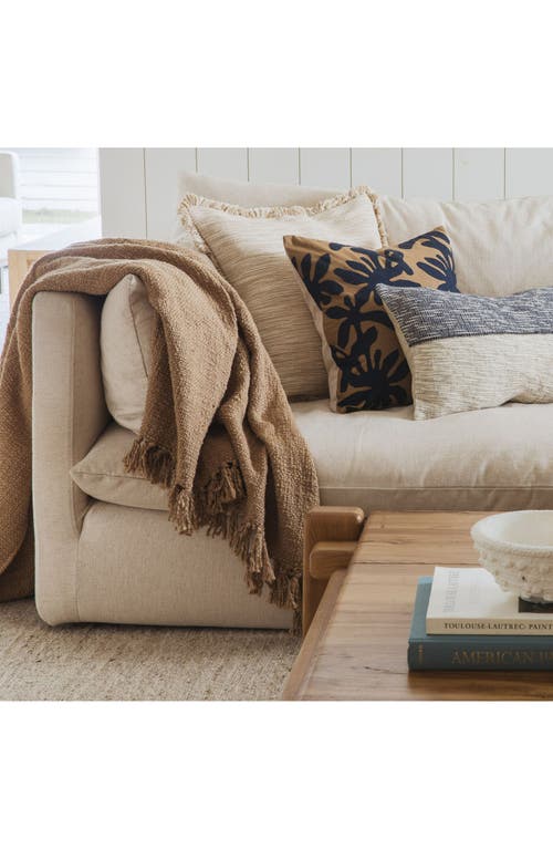 Crane Air Sand Sea Lumber Pillow In Sand