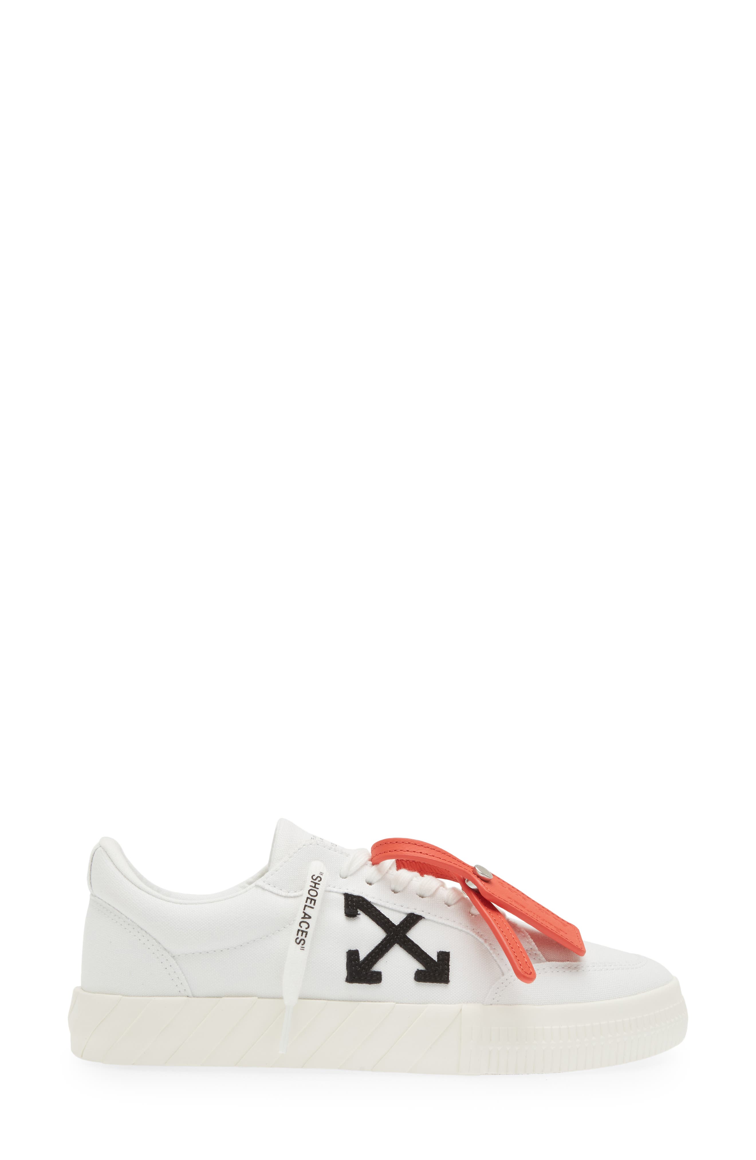 Off-White Vulcanized Low Top Sneaker, Alternate, color, 