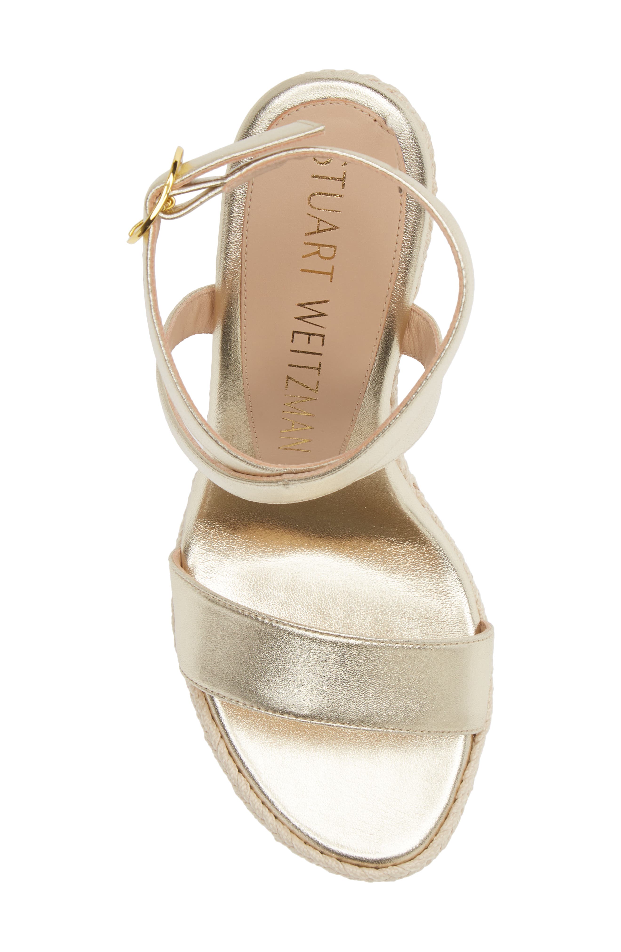 Stuart Weitzman Alex Platform Wedge Sandal, Alternate, color, 