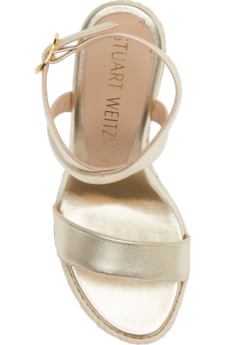 Stuart Weitzman Alex Platform Wedge Sandal, Alternate, color,