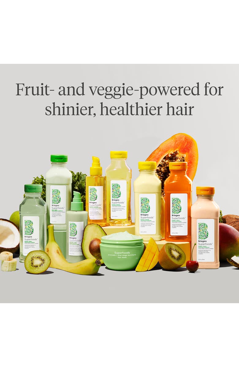 Briogeo Superfoods<sup>™</sup> Mango + Cherry Balancing Shampoo & Conditioner Set $60 Value, Alternate, color, 
