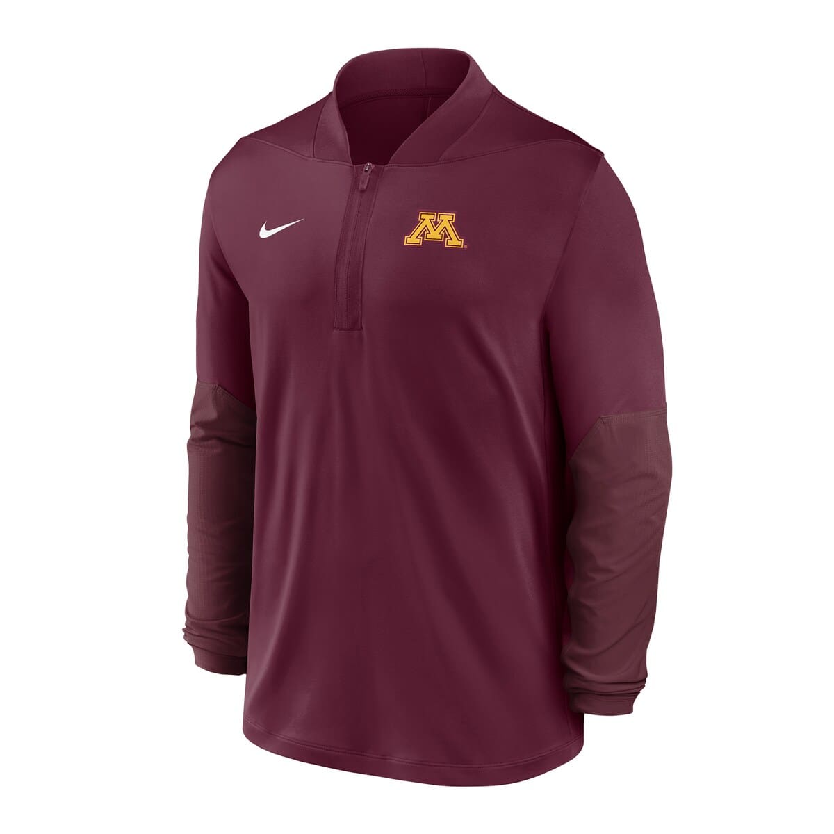 Men's Nike  Maroon Minnesota Golden Gophers Dri-FIT Half-Zip Pullover - image 2