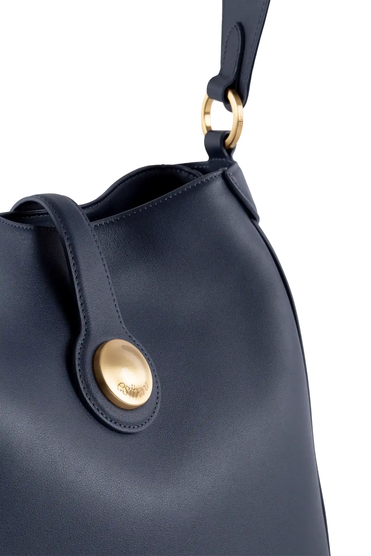 9AM Leather Shoulder Bag, Alternate, color, Blue