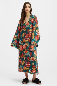 La DoubleJ Magnifico Midi Dress Hottie Emerald