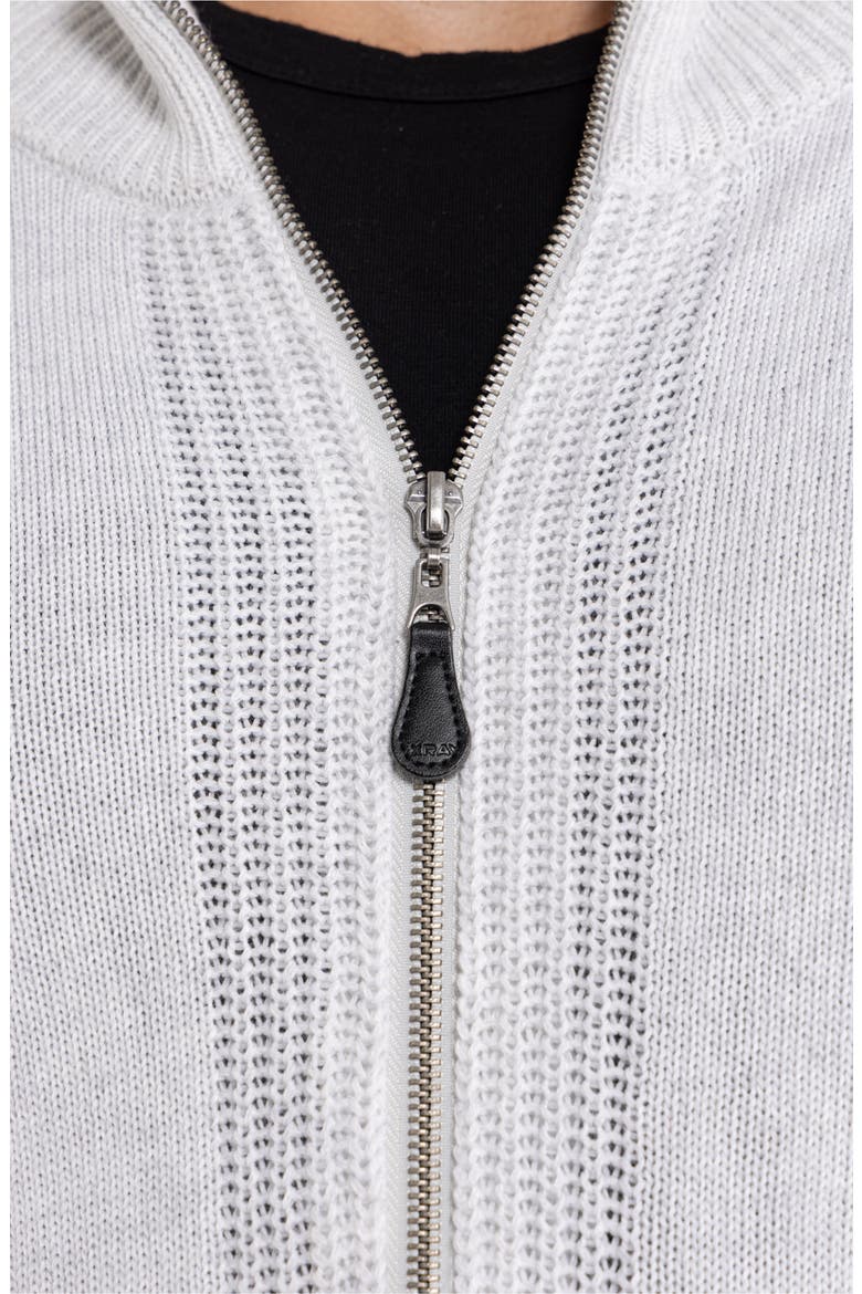 Full-Zip Sweater Jacket, Alternate, color, OATMEAL
