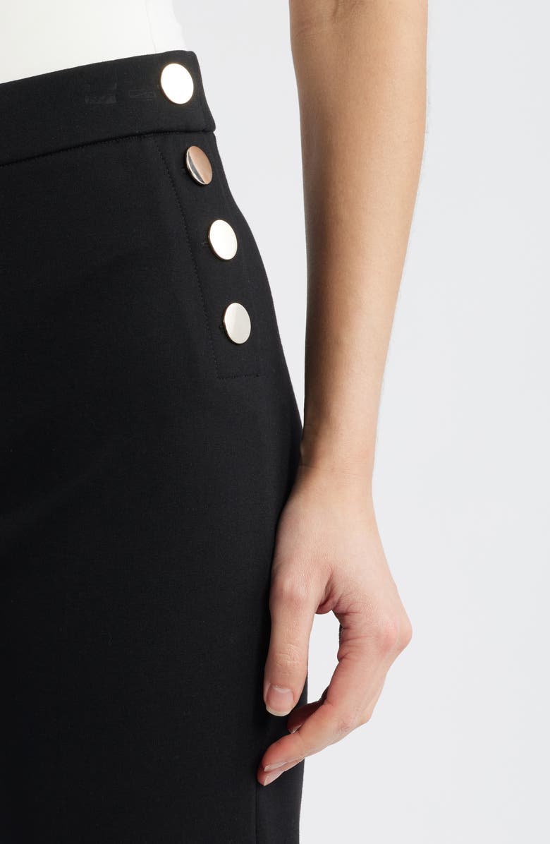 Anne Klein Pull-On Sailor Pants, Alternate, color, Anne Black